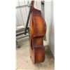 Image 4 : Upright Double Bass with Sunburst Finish Prop and Brass Open-Gear Tuning Machines