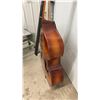 Image 9 : Upright Double Bass with Sunburst Finish Prop and Brass Open-Gear Tuning Machines