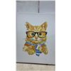 Image 3 : Decorative Canvas Art Including Cat, Camel, and The Hay Wain Print, Set of Three, Largest 22 x 28"
