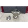 Image 10 : Hand-Painted Lidded Box, Decorative Wooden Plate, Wooden Bowl, 22" Round Tray and More