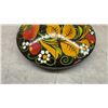 Image 13 : Hand-Painted Lidded Box, Decorative Wooden Plate, Wooden Bowl, 22" Round Tray and More