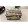 Image 6 : Hand-Painted Lidded Box, Decorative Wooden Plate, Wooden Bowl, 22" Round Tray and More