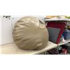 Image 3 : Large Bean Bag Chair, Approx 40" Diameter