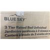 Image 3 : Blue Sky Outdoor 3-Tier Raised Bed Unfinished Model 125473, 48 82/100 x 48 82/100 x 22"
