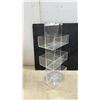 Image 3 : ShopSmart Displays Three-Tier Wooden Desktop Display Stand, 16 1/2 x 12" and Assorted Display Racks