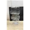 Image 4 : ShopSmart Displays Three-Tier Wooden Desktop Display Stand, 16 1/2 x 12" and Assorted Display Racks