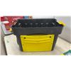 Image 3 : Stanley Mobile Work Center Rolling Toolbox with Assorted Hand Tools and More