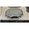 Image 4 : Silver-Plated Serving Trays, Teapots, Decorative Plate, Candle Snuffers, and More