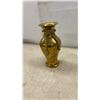 Image 8 : Brass Decorative Collection with Memorial Goblets, Bowls, and Vases, Seven Pieces
