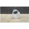 Image 4 : 42 Frosted Glass Cylindrical Lamp Shade Diffusers in White Boxes, 4 1/2 x 2 1/4"