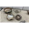 Image 2 : Silver-Plated Serving Collection Including Teapot, Trays, Bowls, Creamers, and More