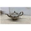 Image 7 : Silver-Plated Serving Collection Including Teapot, Trays, Bowls, Creamers, and More