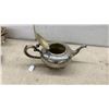 Image 8 : Silver-Plated Serving Collection Including Teapot, Trays, Bowls, Creamers, and More