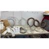 Image 1 : Assorted Wire Wreath Forms, Grapevine Wreaths, Tinsel Wireforms, Mesh Ribbon Bags