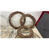 Image 2 : Assorted Wire Wreath Forms, Grapevine Wreaths, Tinsel Wireforms, Mesh Ribbon Bags