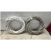 Image 4 : Assorted Wire Wreath Forms, Grapevine Wreaths, Tinsel Wireforms, Mesh Ribbon Bags