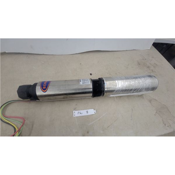 Berkeley B15P4JP07231 Submersible Well Pump, 3/4 Horsepower, 15 GPM, 230V, 60Hz, Single Phase New