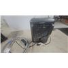 Image 2 : ProFusion Electric 1500 Watt Utility Heater, Black Plastic Milk Crate, Flexible Conduit, and More