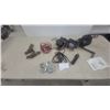 Image 1 : Viper 2000 12-Volt DC Electric Winch with Snatch Block, Hooks, Chain, and More