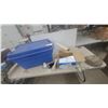 Image 1 : Elk Lighting Luminess Collection 13" LED Flush Mount Ceiling Light, Blue Storage Tote, and More