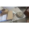 Image 2 : Elk Lighting Luminess Collection 13" LED Flush Mount Ceiling Light, Blue Storage Tote, and More