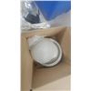 Image 3 : Elk Lighting Luminess Collection 13" LED Flush Mount Ceiling Light, Blue Storage Tote, and More