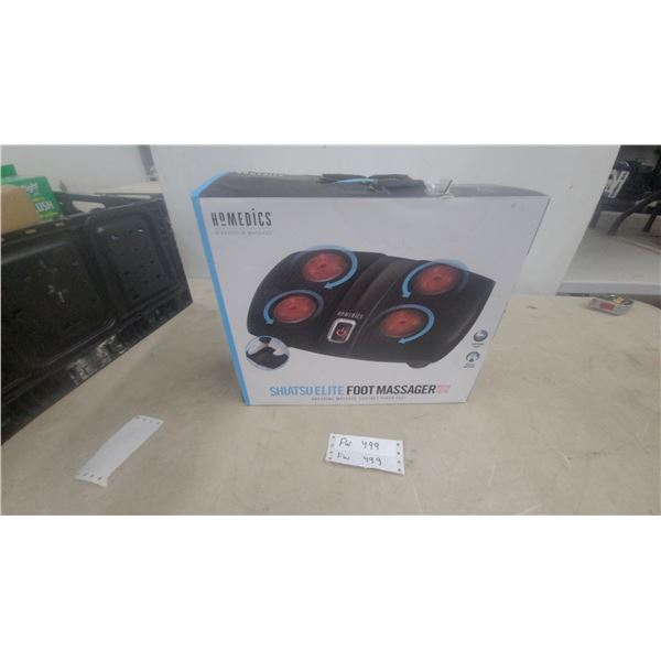 HoMedics Shiatsu Elite Foot Massager with Heat
