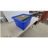 Image 3 : KIS Heavy Duty File Box with Hanging File Folders and Clear Storage Container