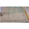Image 7 : Topographic Maps of Manitoba Including Glenboro, St. Claude, Treherne, Approximately 47 x 91"