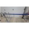 Image 3 : Empire Theatres Stainless Steel Retractable Belt Stanchions, Lot of 6