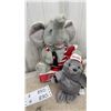 Image 3 : Coca-Cola Brand Plush Collection Animals with Miniature Bottles, Set of 7