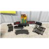 Image 1 : Lionel O Gauge New York Central Steam Locomotive, Tender, Freight Cars, Track, and More