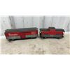 Image 3 : Lionel O Gauge New York Central Steam Locomotive, Tender, Freight Cars, Track, and More