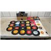 Image 1 : Large Collection of 45 RPM Vinyl Record Singles and Albums Including Beach Boys and More