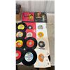 Image 3 : Large Collection of 45 RPM Vinyl Record Singles and Albums Including Beach Boys and More