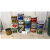 Image 1 : Vintage Tobacco Tin Collection: Macdonald Export, Player's, Amphora, Camo, and More