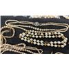 Image 3 : Assorted Faux Pearl Jewelry Collection with Necklaces, Earrings, and Loose Beads