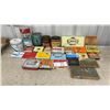 Image 1 : Collection of Vintage Tobacco Tins Including Player's, Borkum Riff, Bugler, Agio, and More
