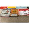 Image 7 : Collection of Vintage Tobacco Tins Including Player's, Borkum Riff, Bugler, Agio, and More