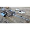 Image 3 : Blue Utility/Boat Trailer with Wooden Flatbed, Corrugated Metal Fenders, and Tow Tongue Older No