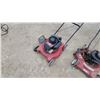 Image 3 : Lot of Three Gas Push Lawn Mowers: MTD 4 HP, Super-Cut, and Briggs & Stratton Engine Run