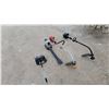 Image 1 : Poulan Pro PP035 Gas-Powered Curved-Shaft String Trimmer and Leaf Blower Rotor Tiller Attach.
