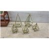 Image 5 : Decorative Metal Lanterns, White Birdcage, Gold Geometric Terrariums, and More