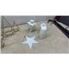 Image 6 : Decorative Metal Lanterns, White Birdcage, Gold Geometric Terrariums, and More