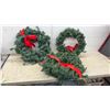 Image 12 : Artificial Christmas Wreaths, Evergreen Topiary Balls, Garland, Christmas Trees +