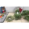 Image 9 : Artificial Christmas Wreaths, Evergreen Topiary Balls, Garland, Christmas Trees +