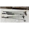 Image 1 : Assorted Golf Clubs Including Ram, Dyna-Tour, Fi-Tech, and Wilson Wedge, and More