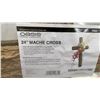 Image 5 : Oasis 24" Mache Cross, Decorative Wall Planter, Macrame Hangers, Wire Frames, and More