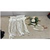 Image 9 : Oasis 24" Mache Cross, Decorative Wall Planter, Macrame Hangers, Wire Frames, and More