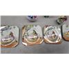 Image 3 : Royal Albert Old Country Scenes Square Side Plates with Porcelain Bird Figurines and More